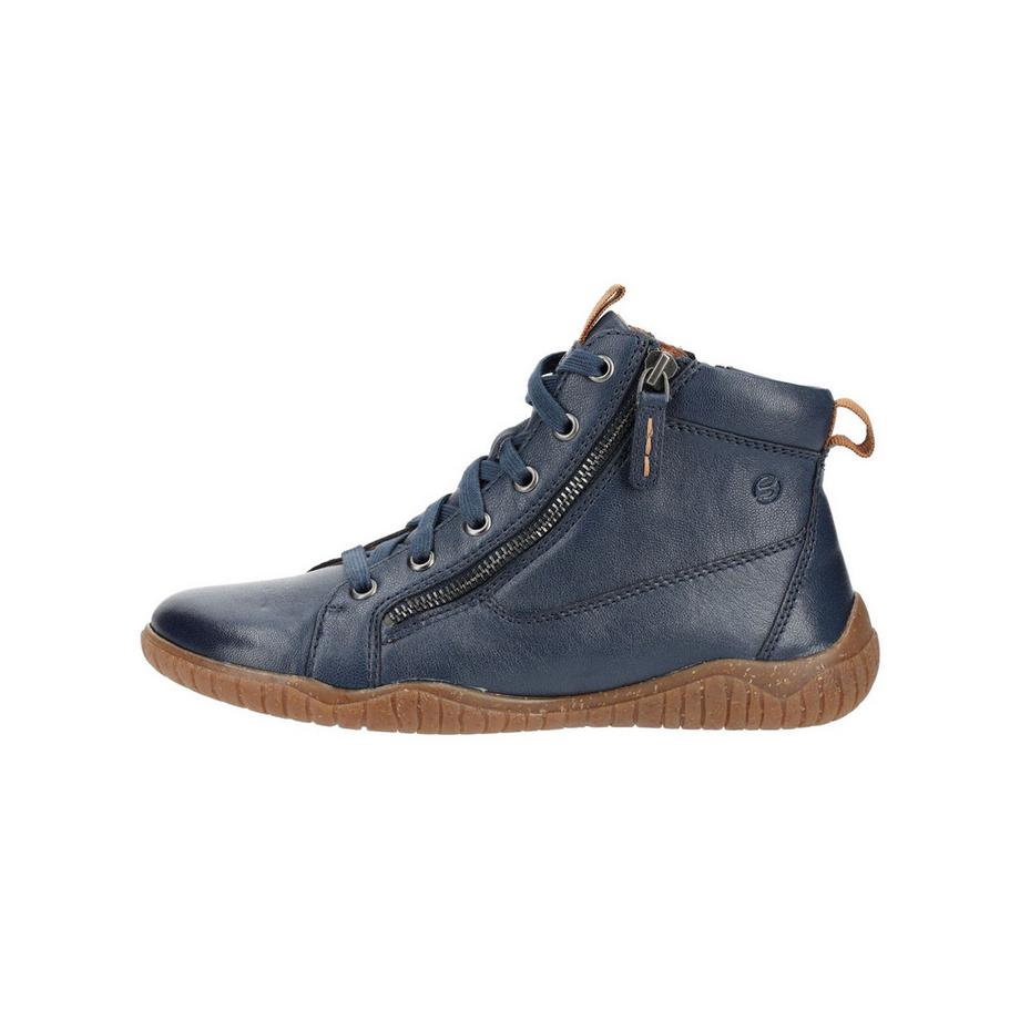 Josef Seibel Bottines à lacets avec fermeture éclair latérale  