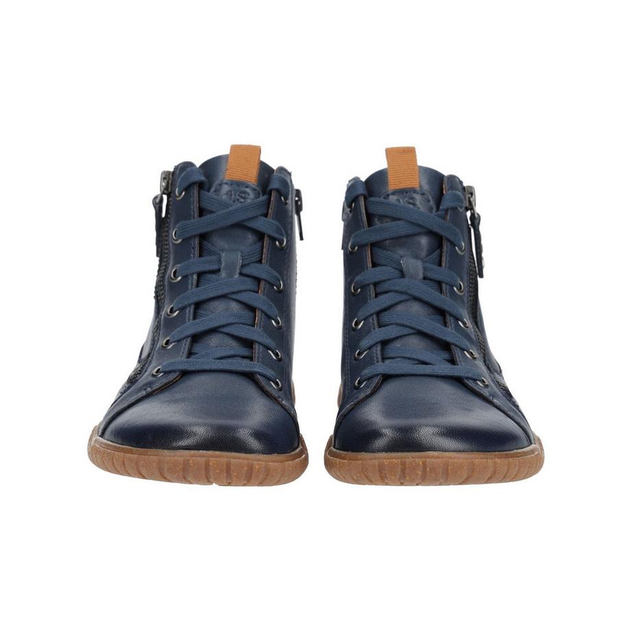 Josef Seibel Bottines à lacets avec fermeture éclair latérale  