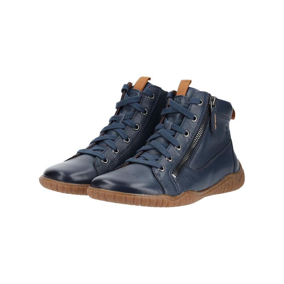 Josef Seibel Bottines à lacets avec fermeture éclair latérale  