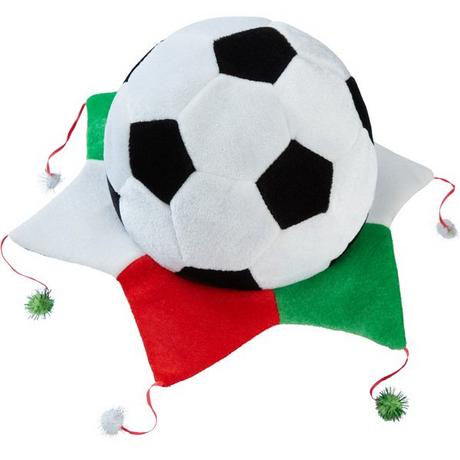 Tectake  Chapeau de fan de foot mexicain 