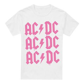 AC/DC ACDC Logo Print T-Shirt  