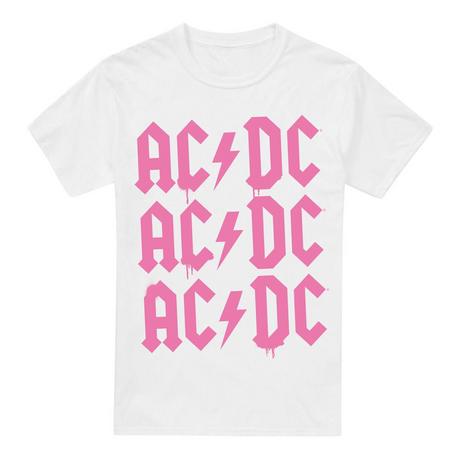 AC/DC ACDC Logo Print T-Shirt  