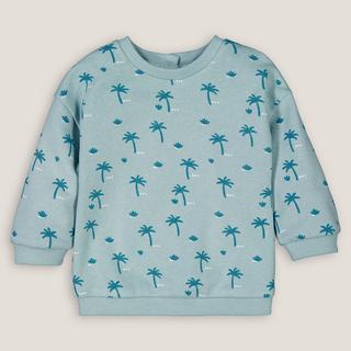 La Redoute Collections  Sweatshirt mit rundem Ausschnitt und Hawaii-Print 