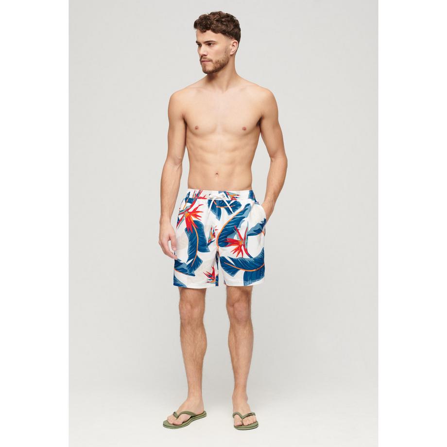 Superdry Short de bain imprimé hawaïen  