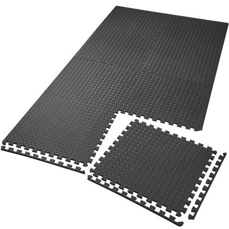 Tectake  Ensemble de 8 Dalles Carrées EVA - Tapis de sol, Sport 