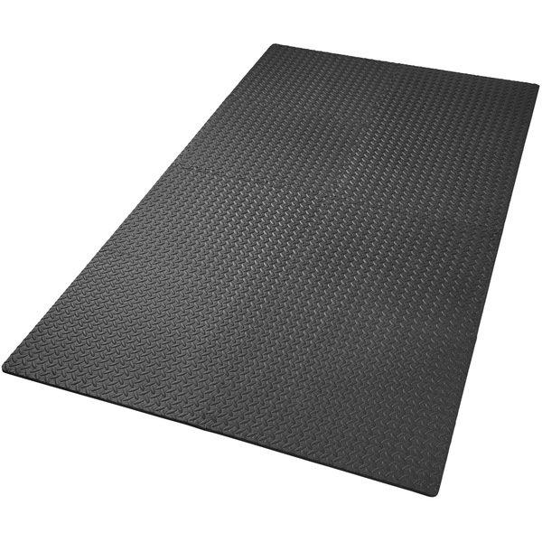 Tectake  Ensemble de 8 Dalles Carrées EVA - Tapis de sol, Sport 