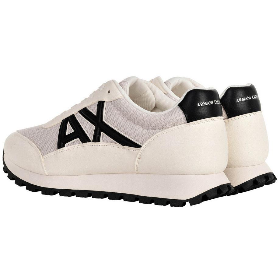 Armani Exchange Sneakers Drop Microsuede e Mesh Sneaker Uomini-SNEAKER DROP MICROSUEDE+MESH+CALF PU 