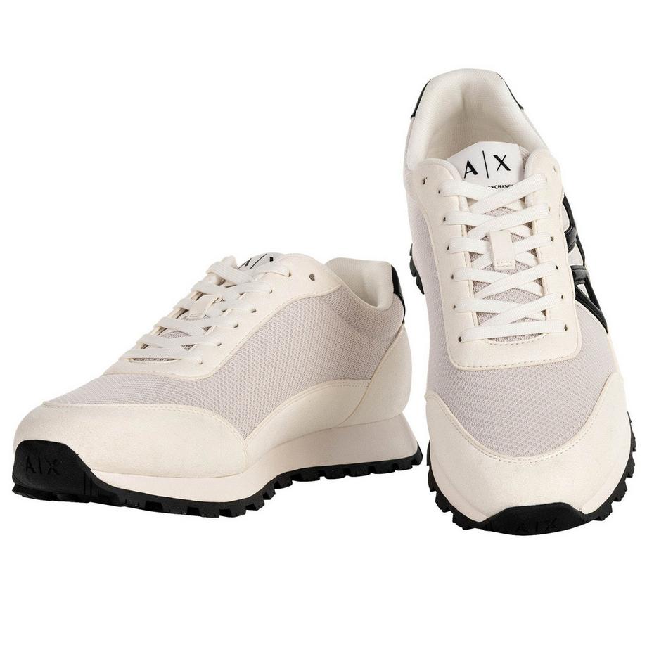 Armani Exchange Sneakers Drop Microsuede e Mesh Sneaker Uomini-SNEAKER DROP MICROSUEDE+MESH+CALF PU 