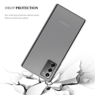 Cadorabo  Housse compatible avec Samsung Galaxy NOTE 20 - Coque de protection en silicone TPU flexible 