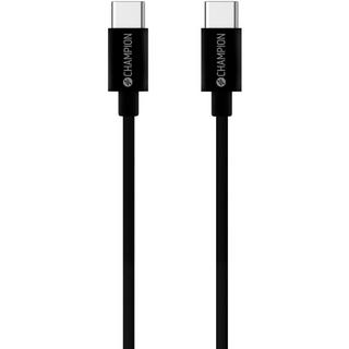Champion  Câble USB-C 60W 1m Noir 
