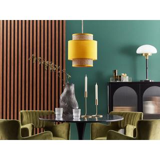 Beliani Lampe suspension en Polyester Moderne BOERI  