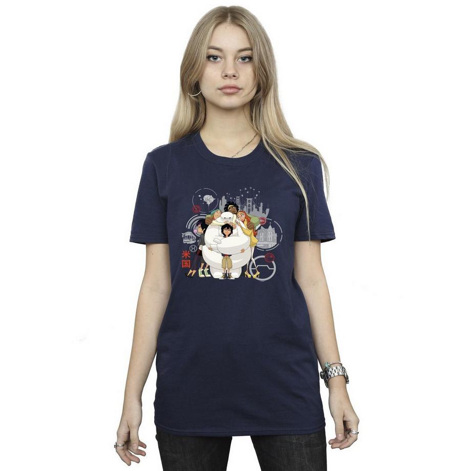 Disney Big Hero 6 T-Shirt Stampata  