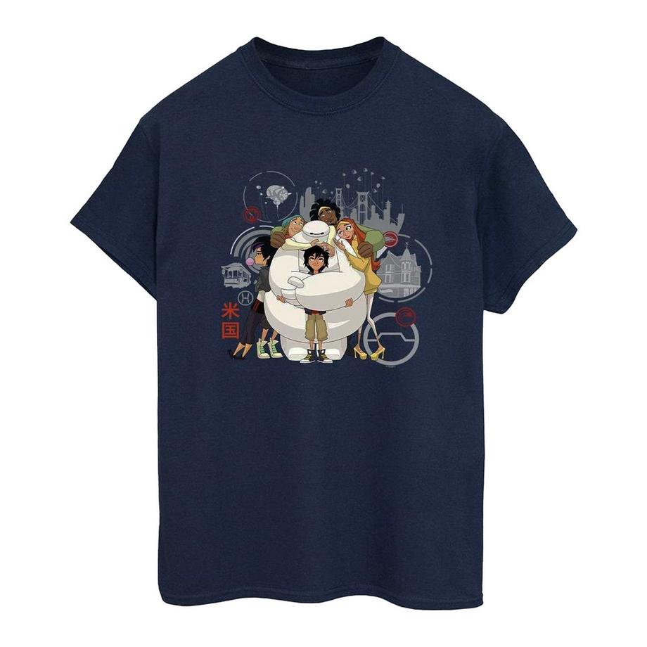 Disney Big Hero 6 T-Shirt Stampata  