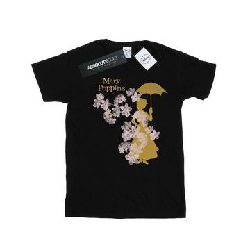 Tshirt MARY POPPINS FLORAL SILHOUETTE
