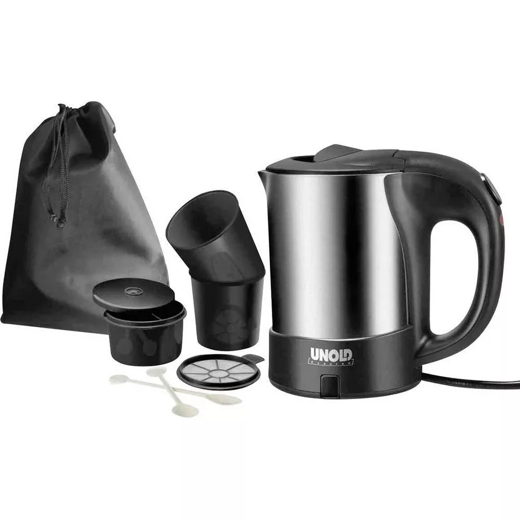 UNOLD – Reise-Wasserkocher, Multicolor, 0.5l