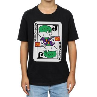 DC COMICS  Chibi Joker Playing Card TShirt 