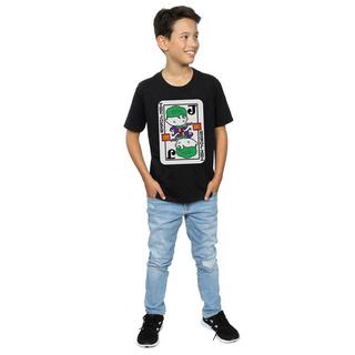 DC COMICS  Chibi Joker Playing Card TShirt 