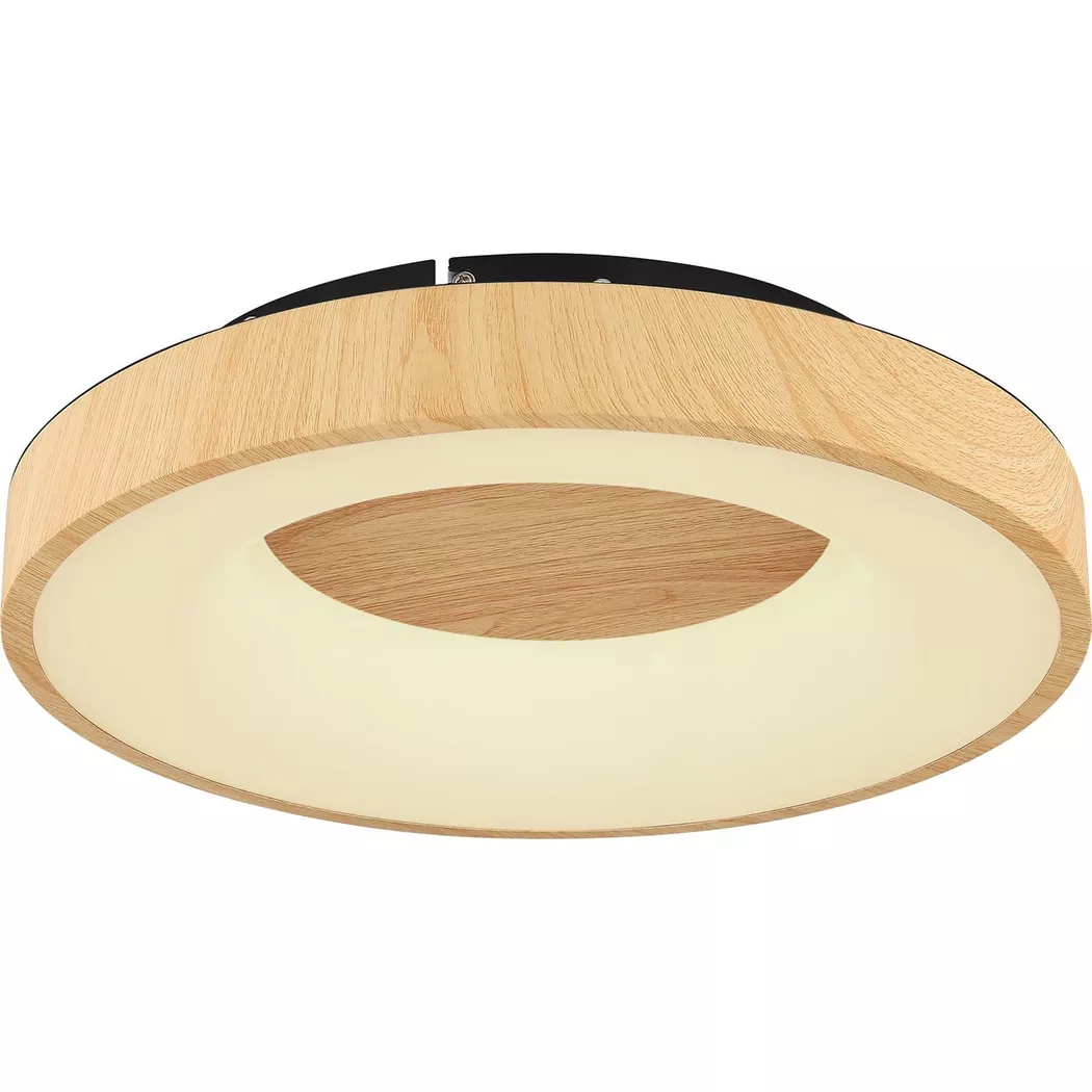 mutoni – Deckenleuchte Jolli Metall opal LED 40x40x10, One Size, Multicolor