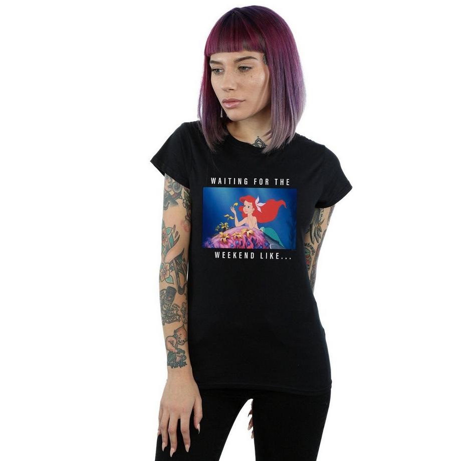 Disney PRINCESS Waiting For The Weekend T-Shirt  