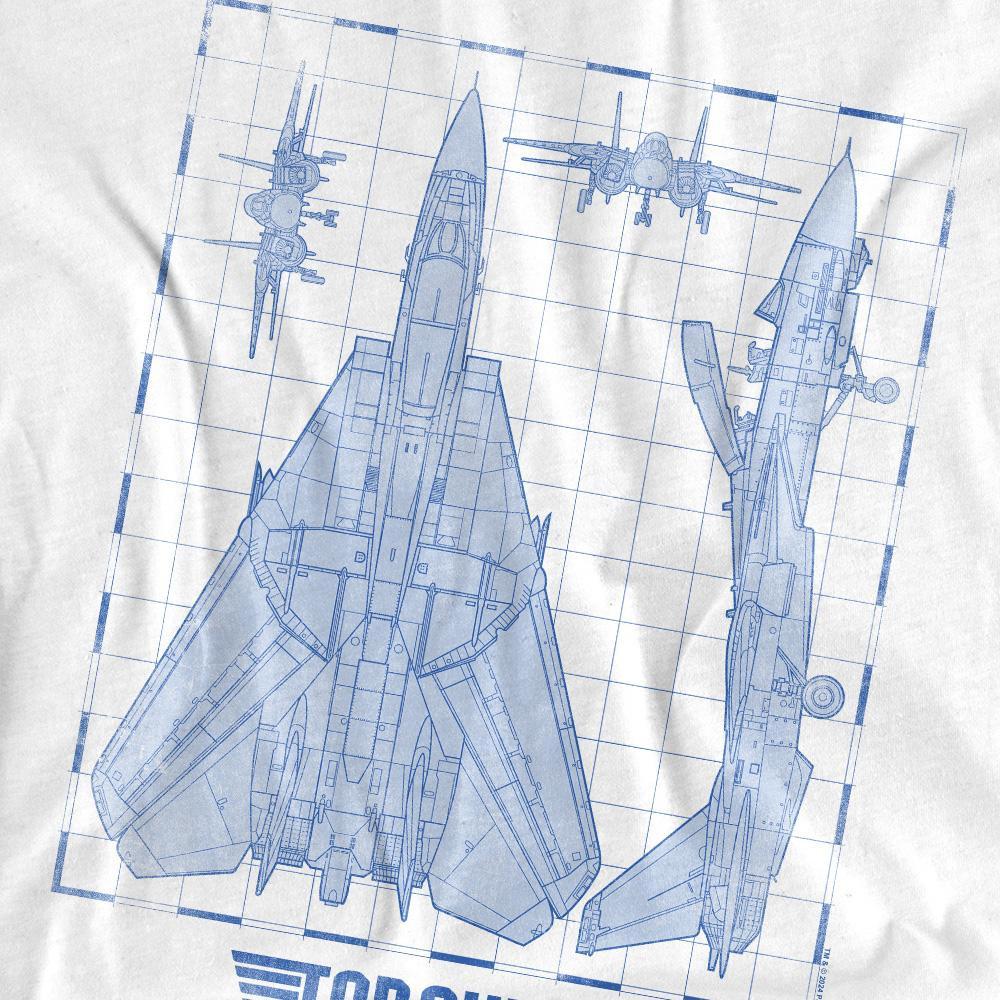 Top Gun Top Gun Blueprint T-Shirt  