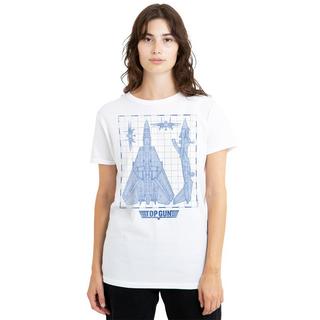 Top Gun Top Gun Blueprint T-Shirt  