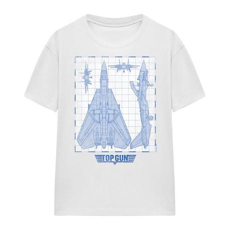 Top Gun Top Gun Blueprint T-Shirt  