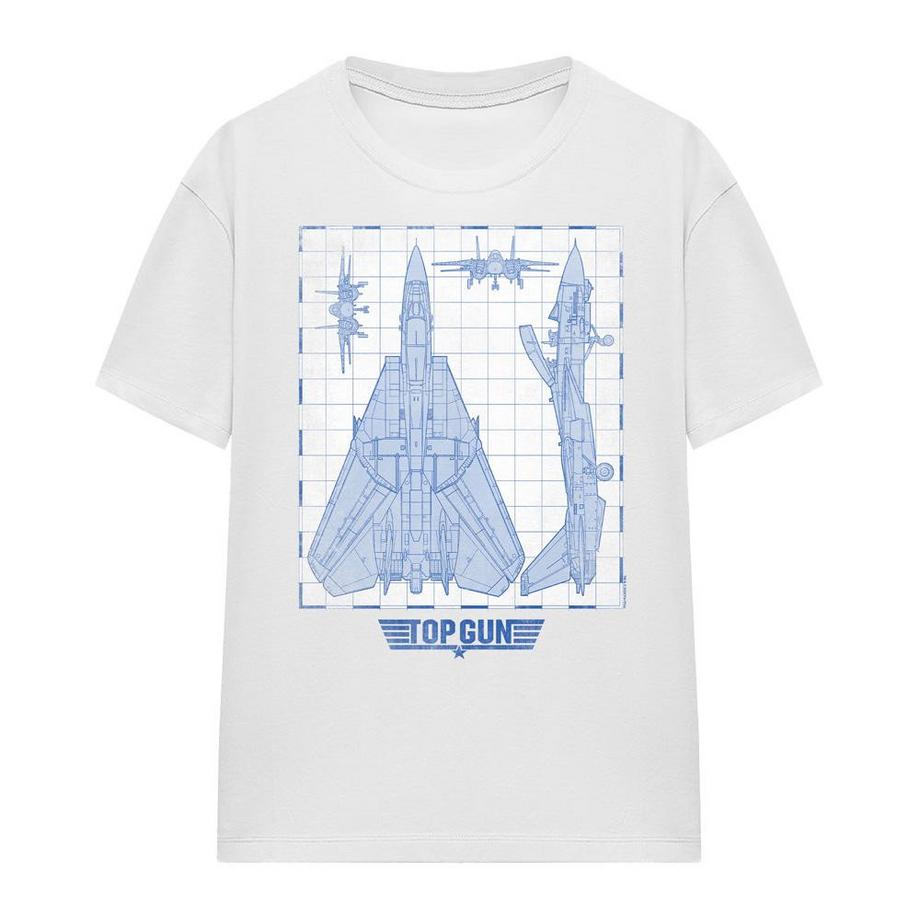 Top Gun Top Gun Blueprint T-Shirt  