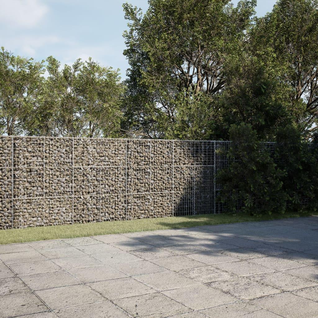 VidaXL Panier gabion fer  