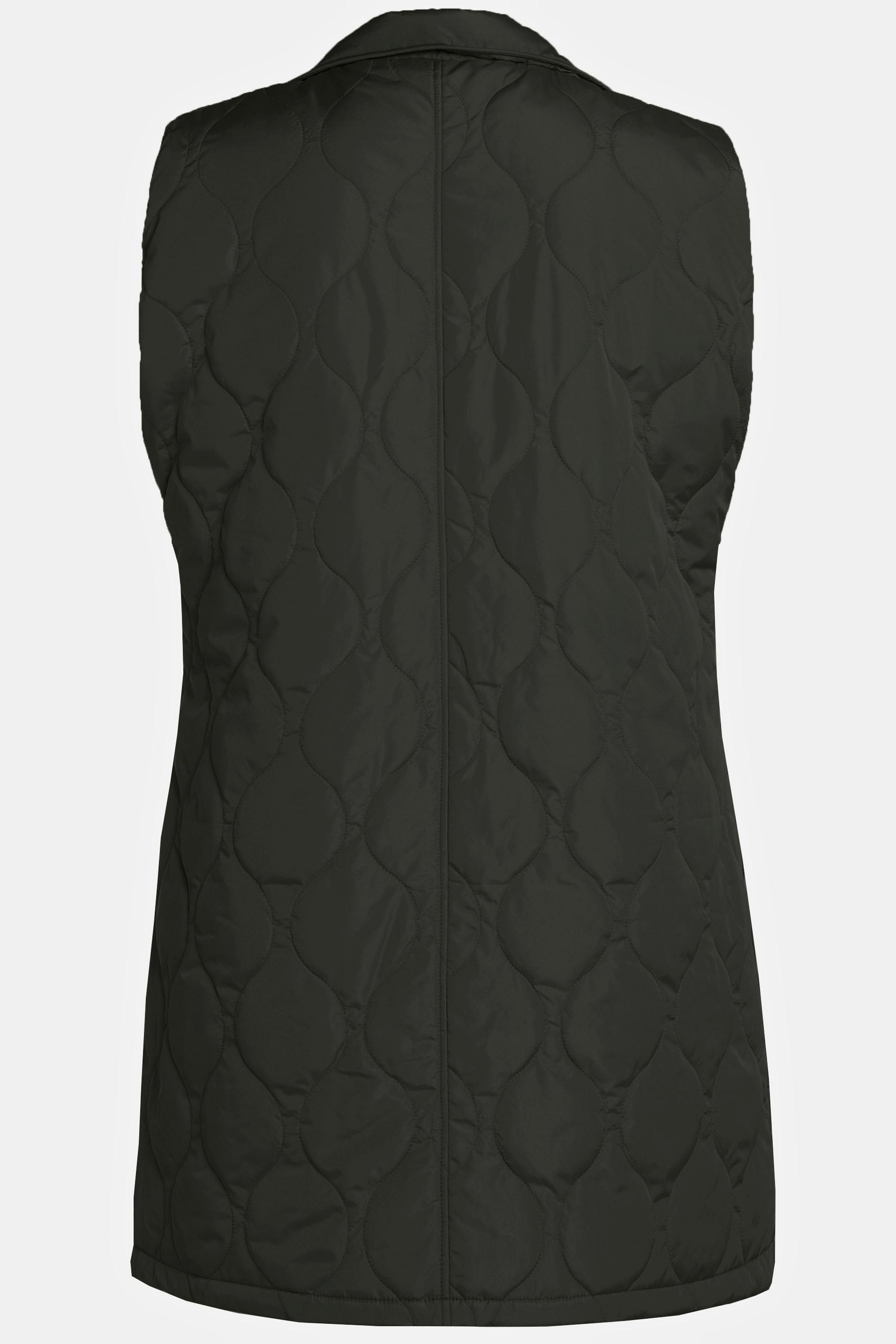 Ulla Popken  Gilet fonctionnel matelassé HYPRAR, imperméable, sans manches 