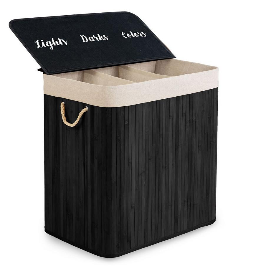 B2X Wäschekorb mit Deckel  