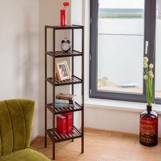 Northix Étagère de salle de bain en bambou  