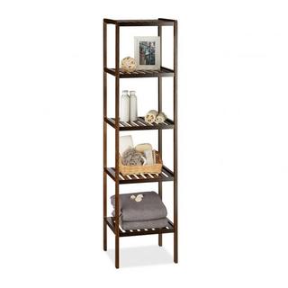 Northix Étagère de salle de bain en bambou  