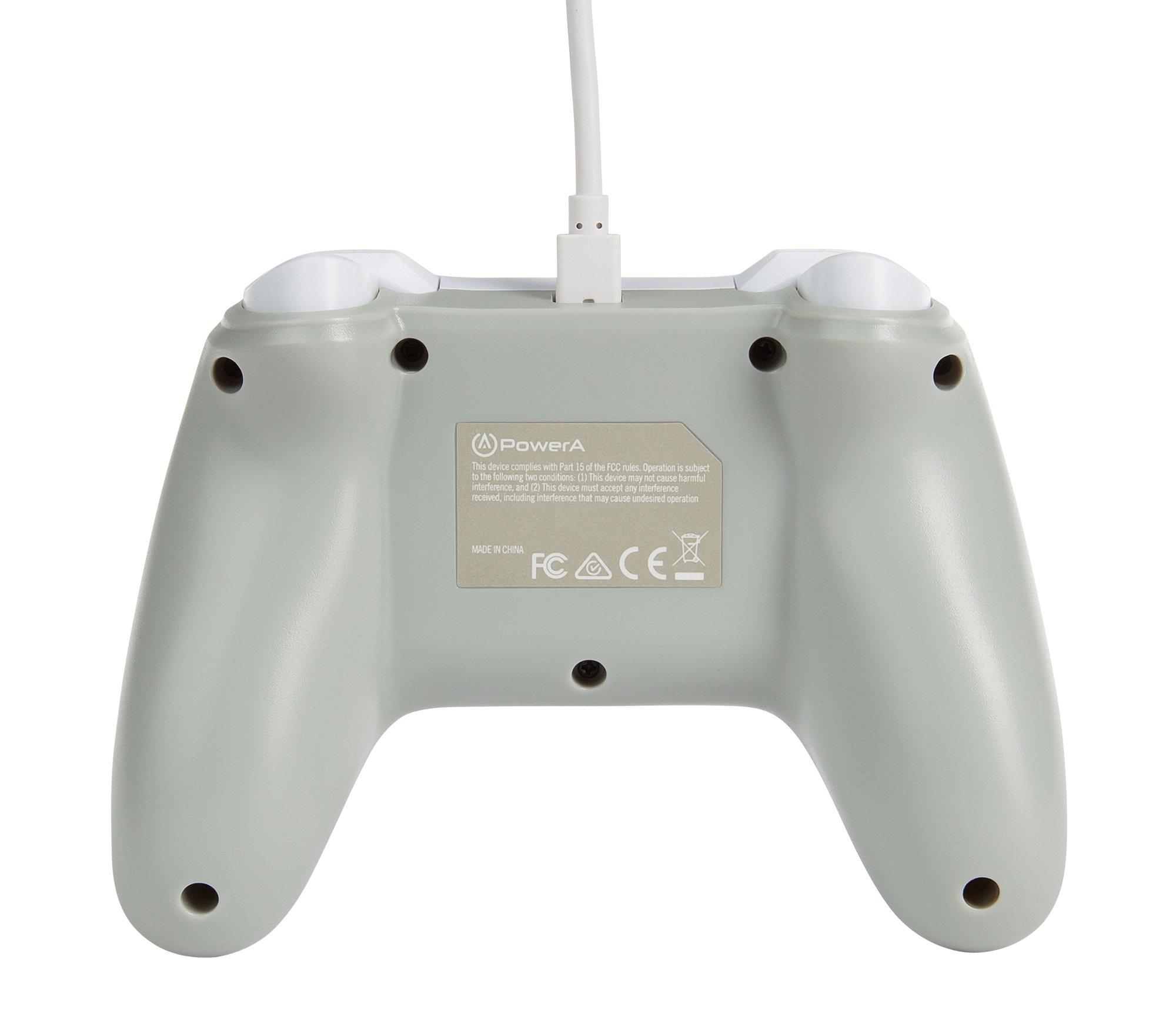 POWERA  1517033-01 Gaming-Controller Grau, Weiß USB Gamepad Analog Nintendo Switch 