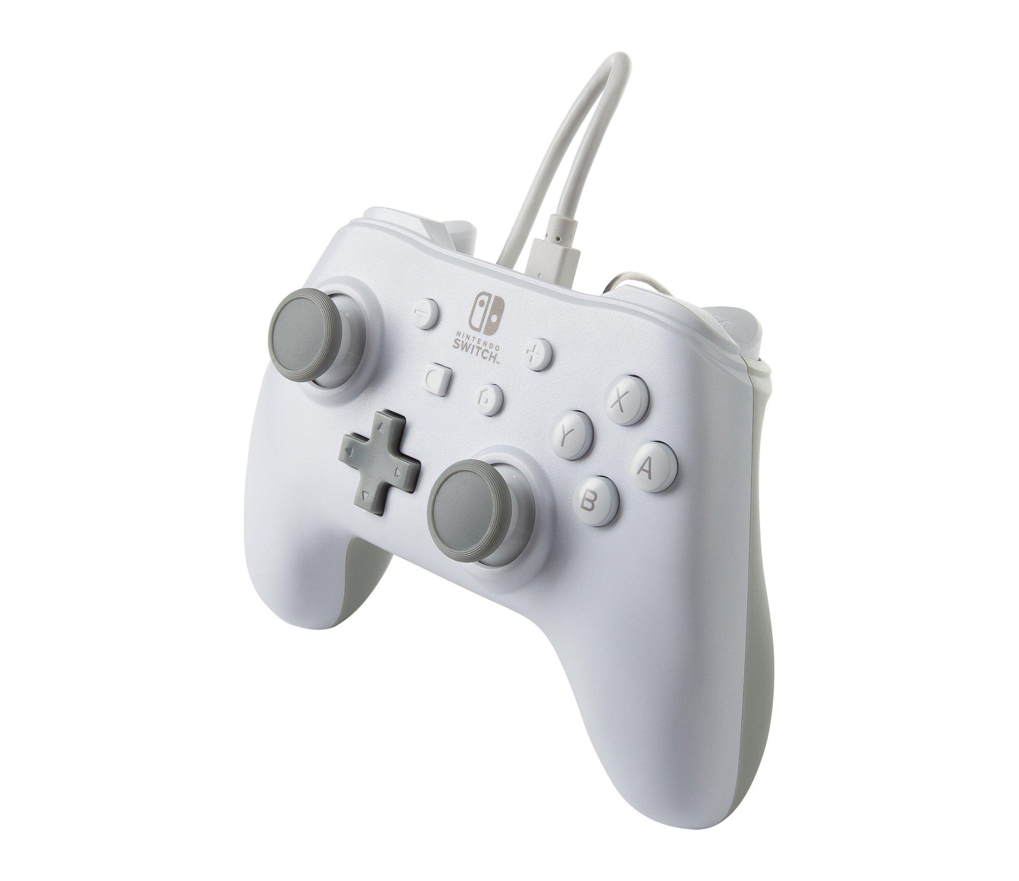 POWERA  1517033-01 accessoire de jeux vidéo Gris, Blanc USB Manette de jeu Analogique Nintendo Switch 