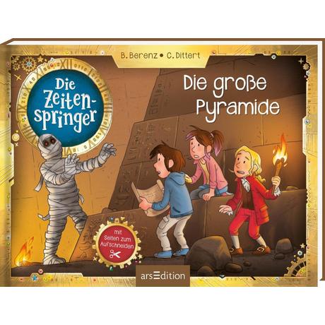 Die Zeitenspringer - Die große Pyramide Berenz, Björn; Dittert, Christoph; Wegner, Stefanie (Illustrationen); Müller-Wegner, Timo (Illustrationen) Copertina rigida 