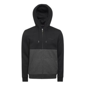 sweatshirt équitation à capuche full zip elite through marl