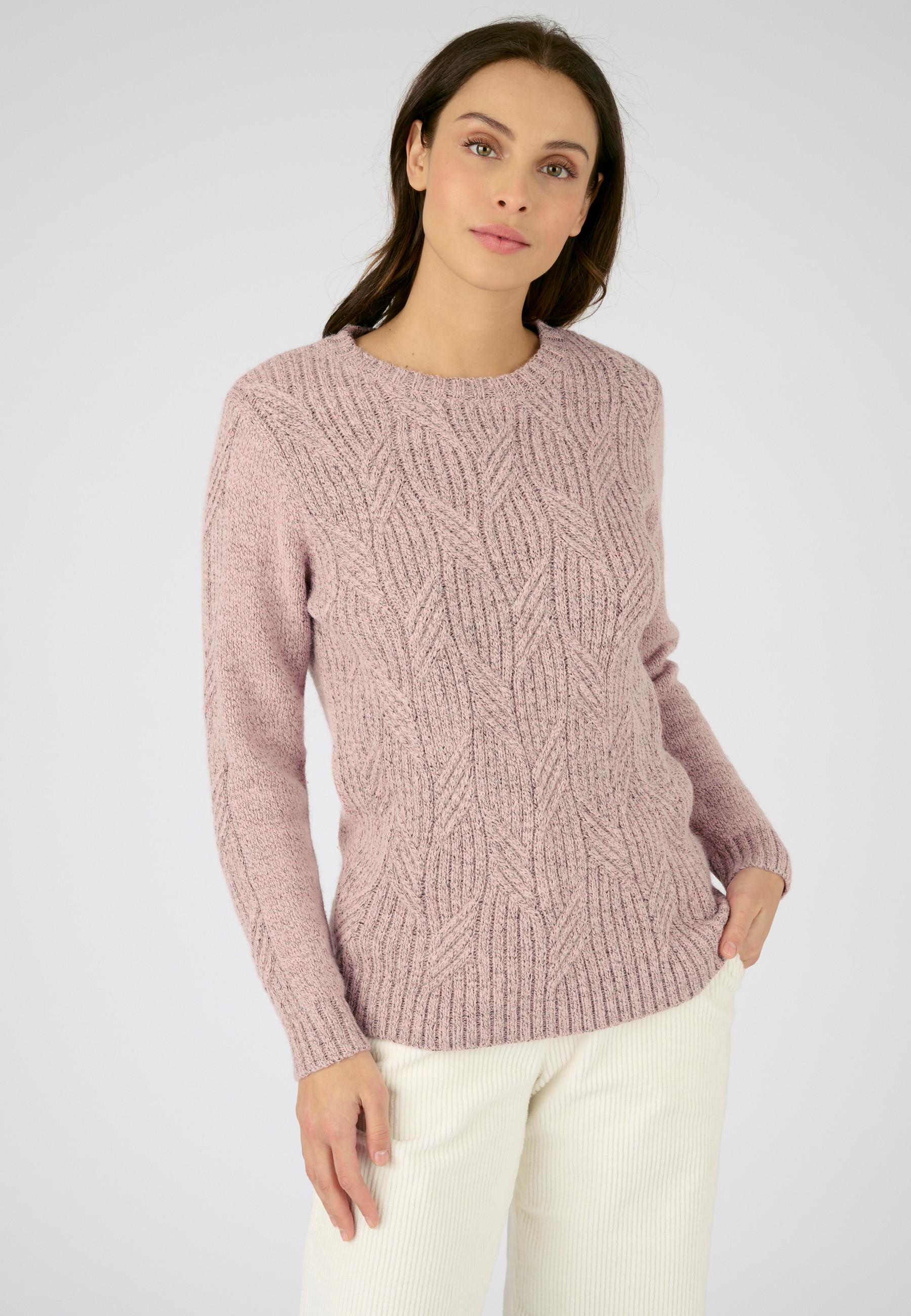 Damart  Pullover mit Rundhalsausschnitt aus meliertem Strick Thermolactyl 