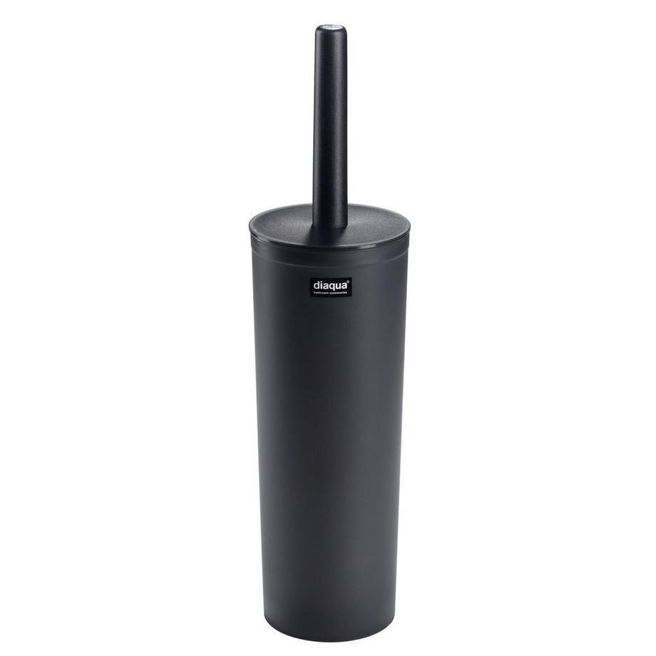 diaqua  Garniture de WC Trend Frosted anthracite transparent 