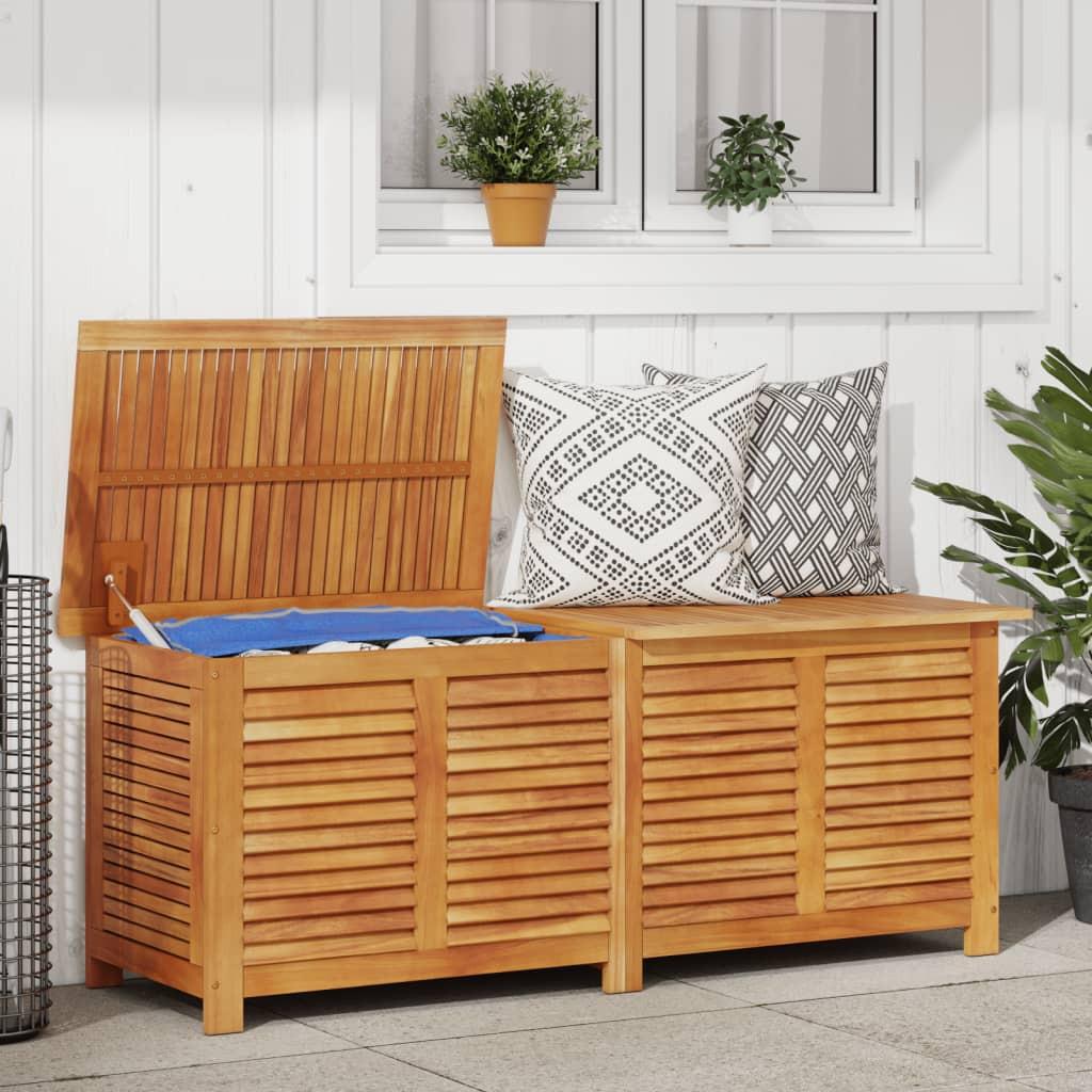 VidaXL Boîte de rangement de jardin bois  