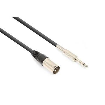Vonyx CX312-3 cavo audio 3 m XLR (3-pin) 6.35mm Nero
