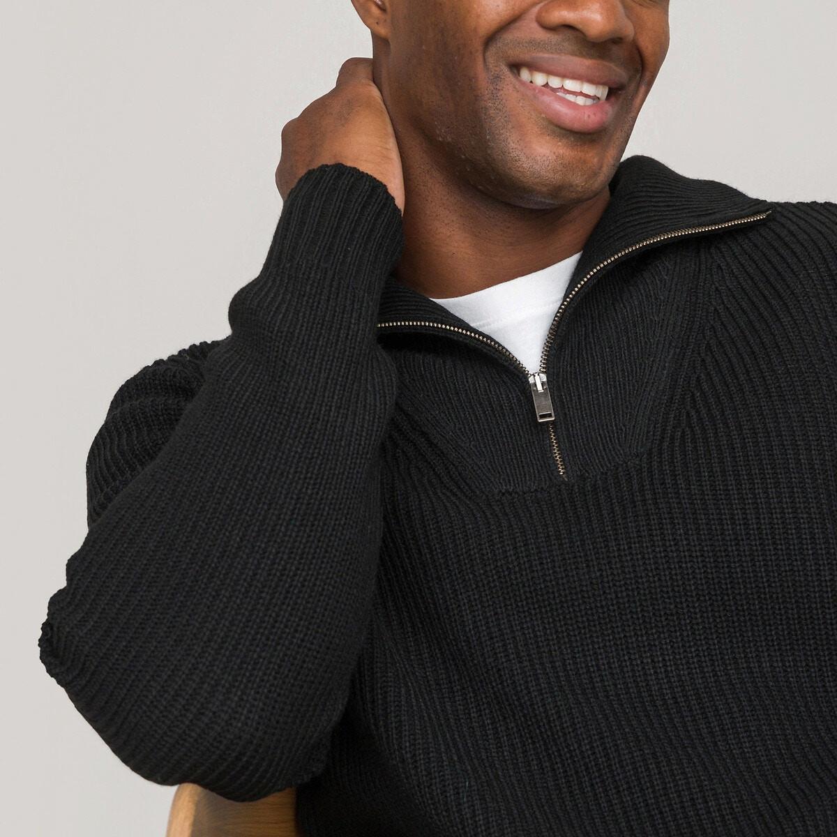 La Redoute Collections Warmer gerippter Troyer Pullover  