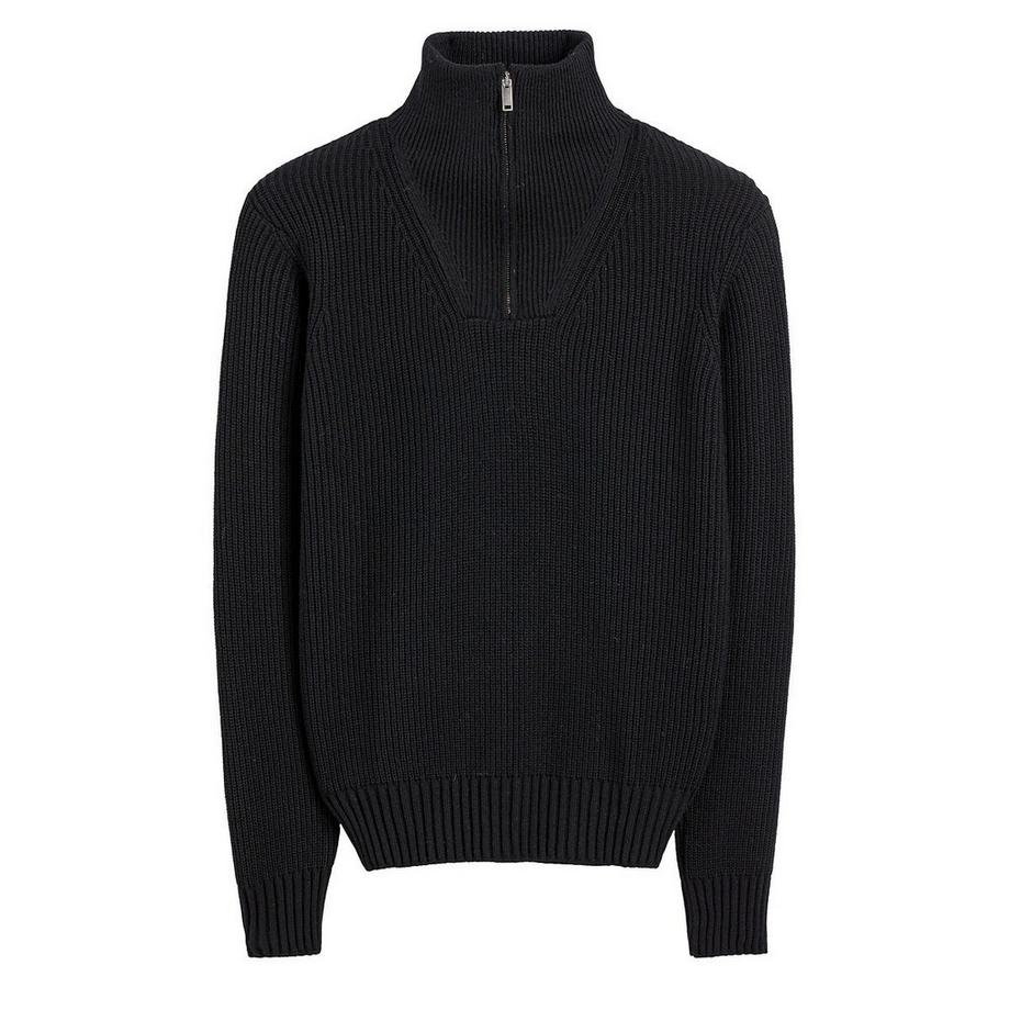 La Redoute Collections Warmer Strickpullover Troyer-Stil  