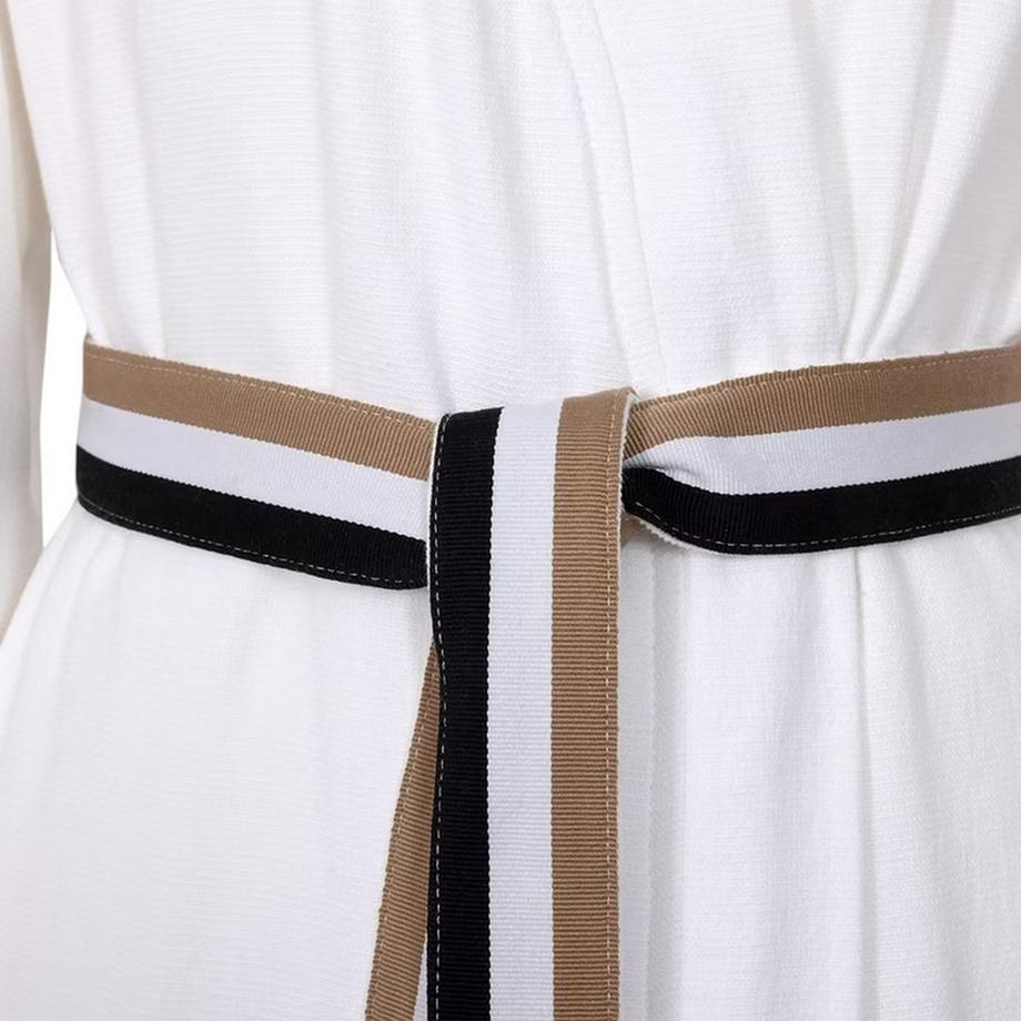 BOSS Accappatoio Kimono con Dettaglio a Righe  