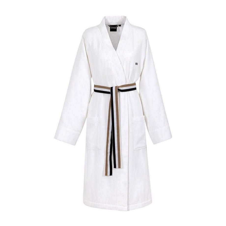Blinea Accappatoio Dettaglio A Righe Kimono