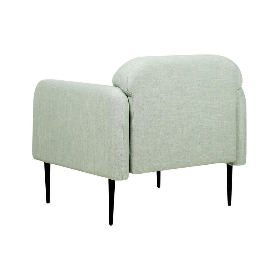 Beliani Sessel aus Leinen Retro STOUBY  