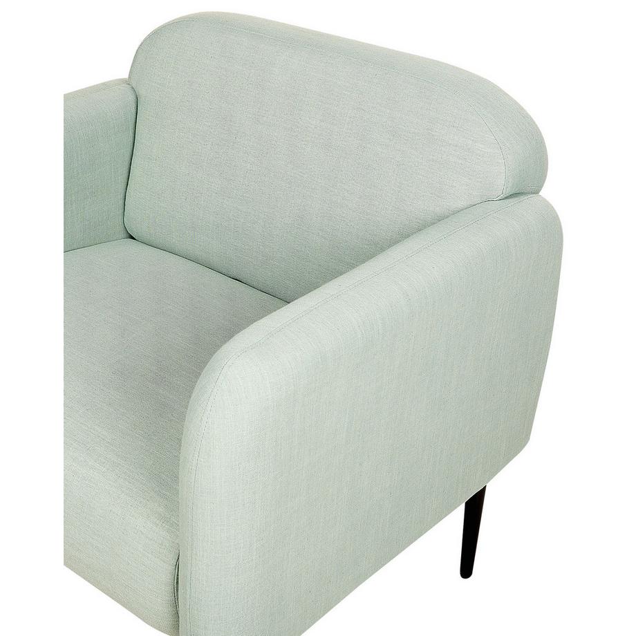 Beliani Sessel aus Leinen Retro STOUBY  