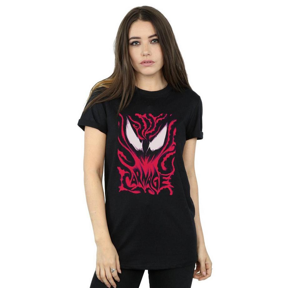 MARVEL Carnage Grafikdruck T-Shirt  