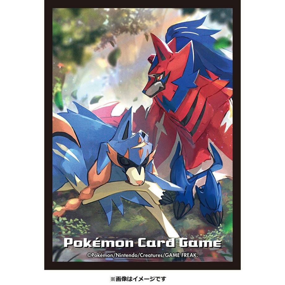 Pokémon  Pokemon Center Deck Sleeves Shield Zacian & Zamazenta (Rekisen no Yusha) 