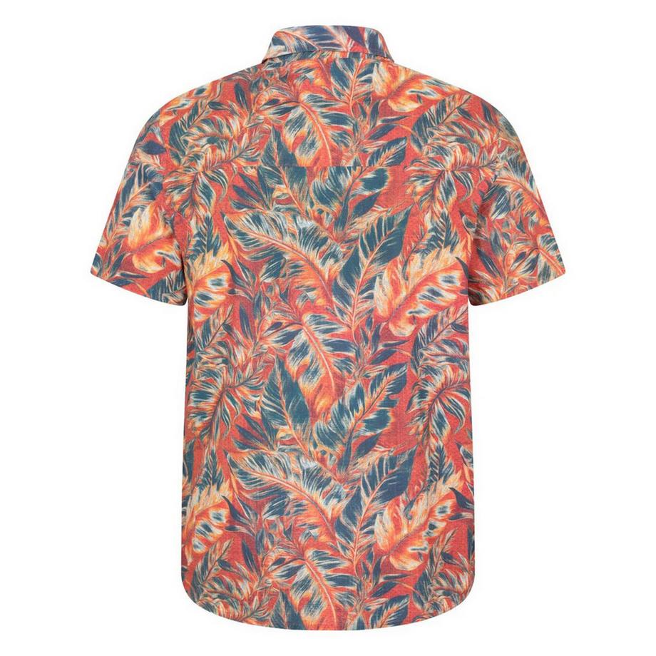 Mountain Warehouse  Chemise Manches Courtes Motiftyle Feuilles Tropicales 