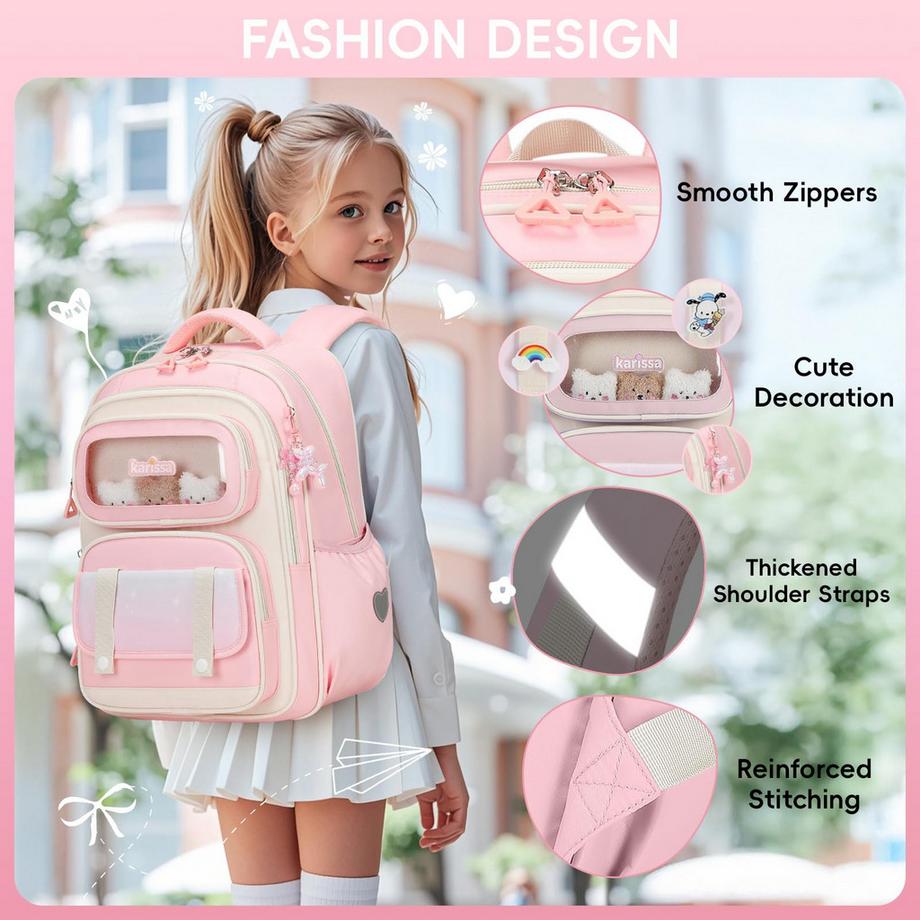 Only-bags.store Ergonomischer Schulranzenrucksack für Kinder  